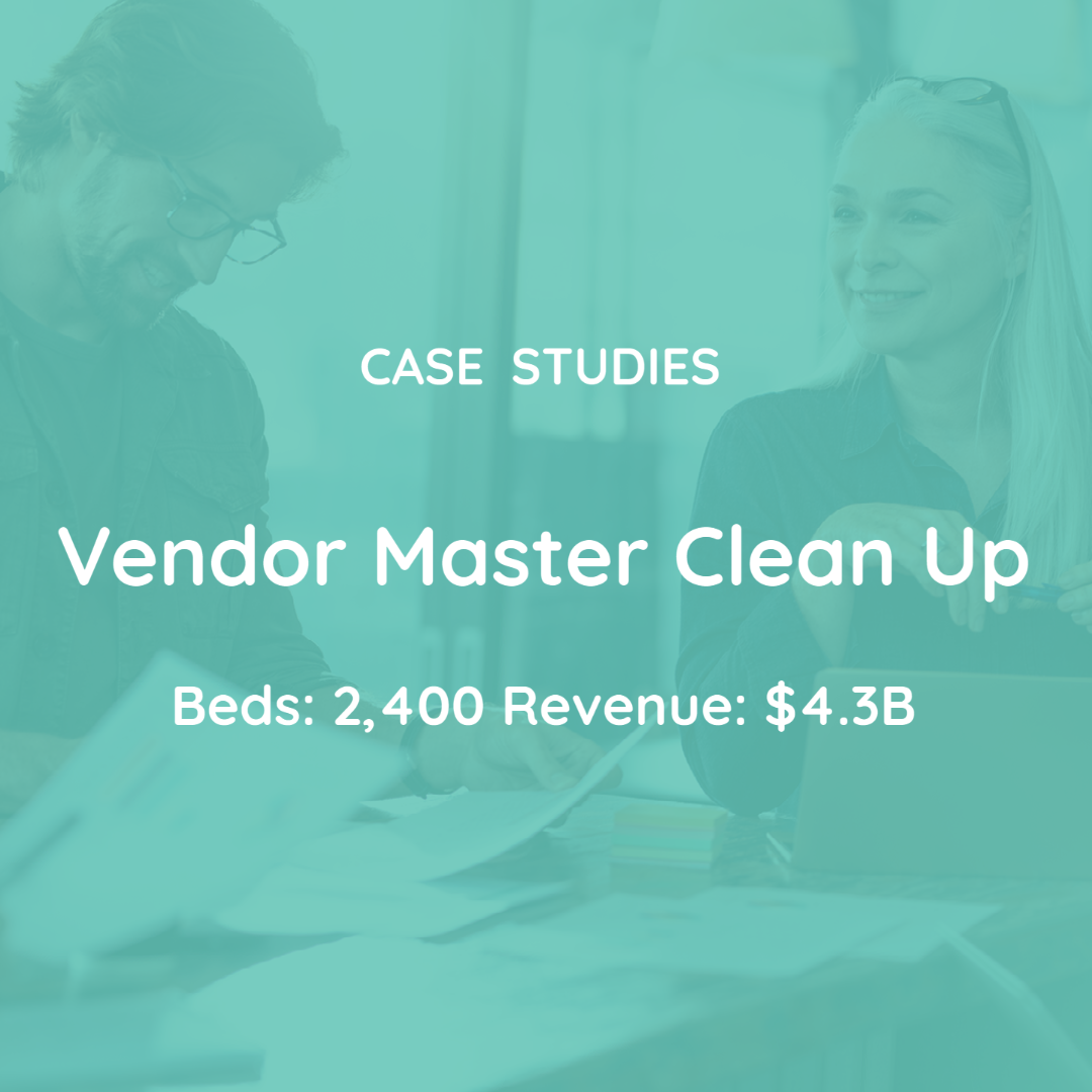 Vendor Master Clean Up