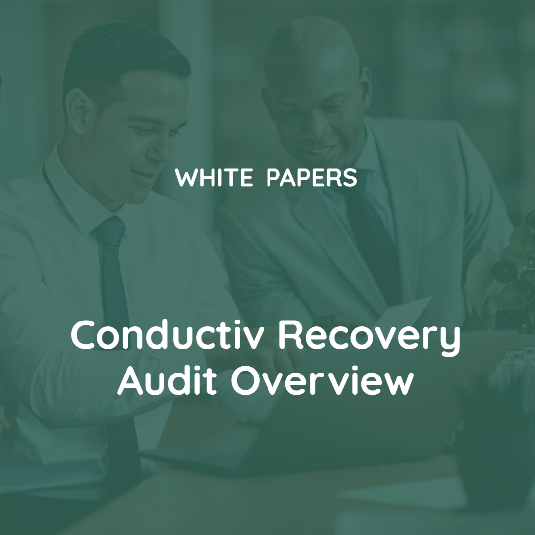 Conductiv Recovery Audit Overview