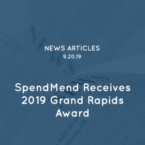 SpendMend Receives 2019 Grand Rapids Award