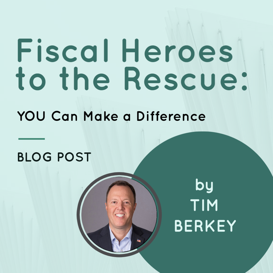Fiscal Heroes to the Rescue — YOU Can Make a Difference