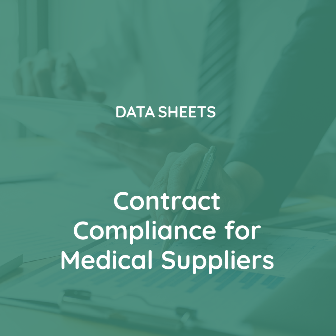 Contract Compliance for Medical Suppliers