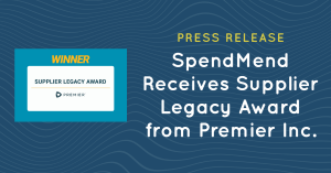 SpendMend Receives Supplier Legacy Award From Premier Inc.