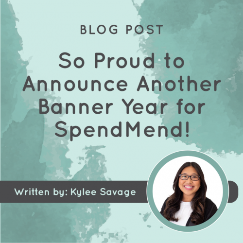 So Proud to Announce Another Banner Year for SpendMend! So Proud to Announce Another Banner Year for SpendMend!