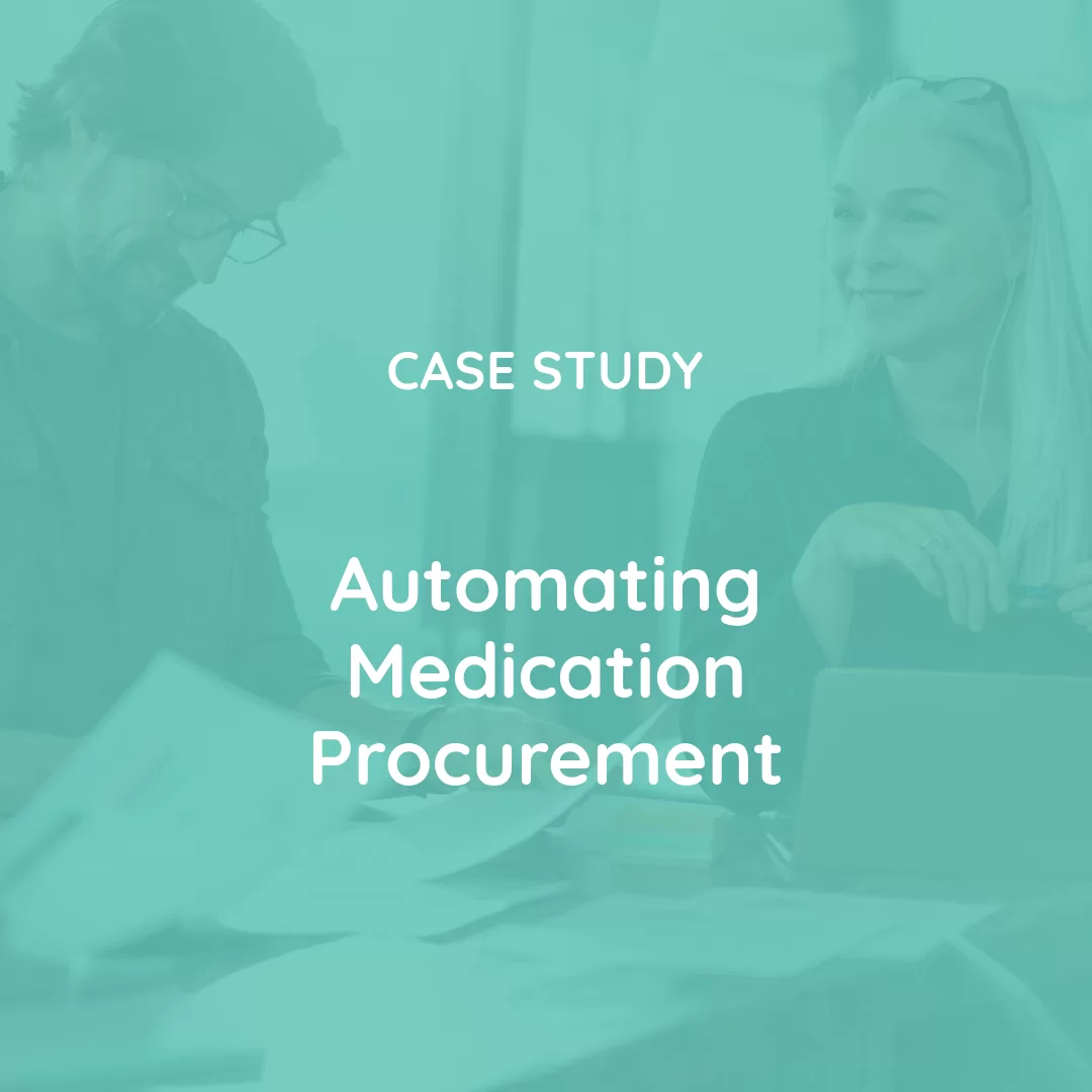 Automating Medication Procurement